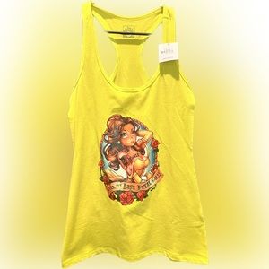 Belle Tank Top “Till the Last Petal Falls”